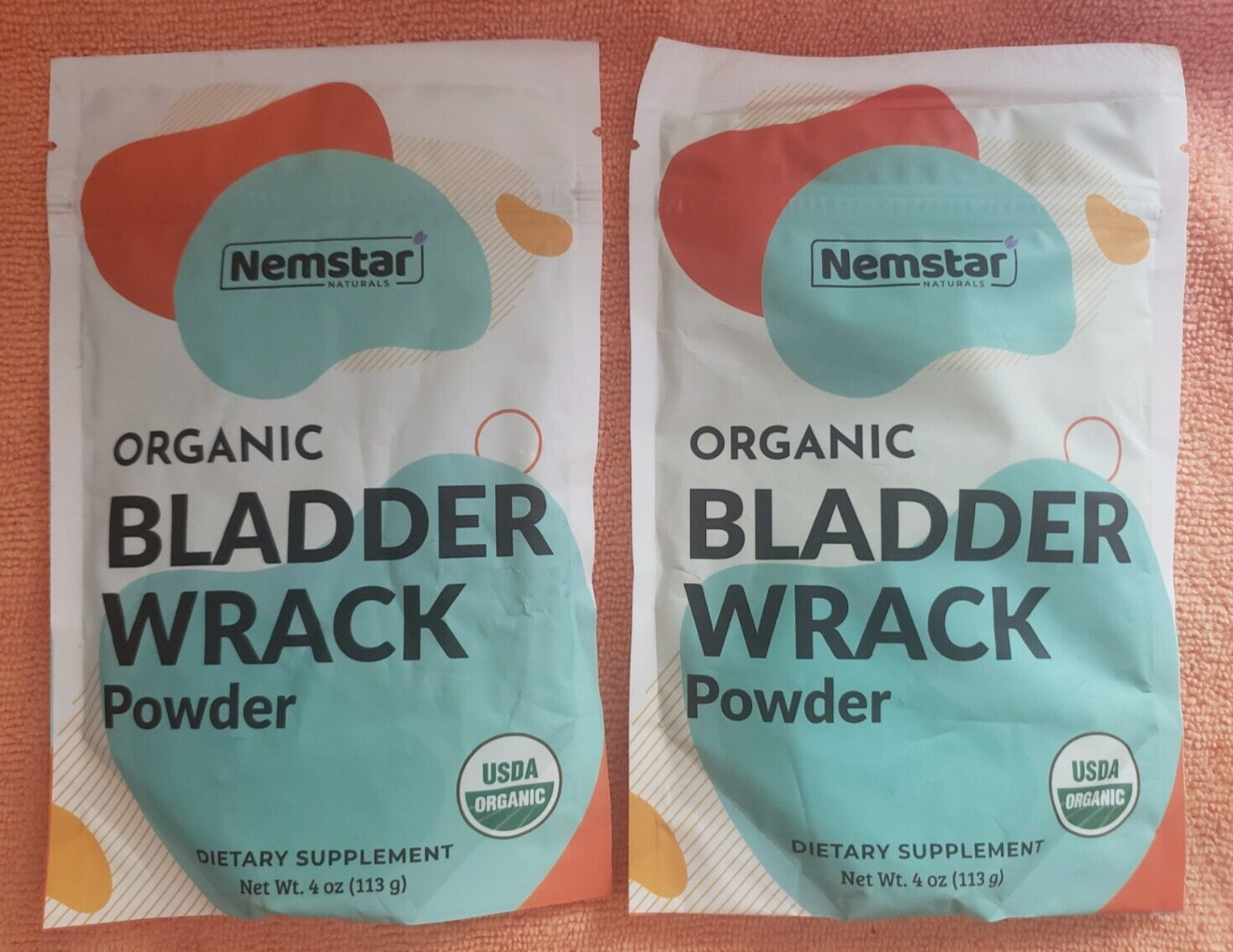 Qty 2 – NEMSTAR Naturals – Organic BLADDER WRACK Powder – 35 Servs – Exp 9/2026