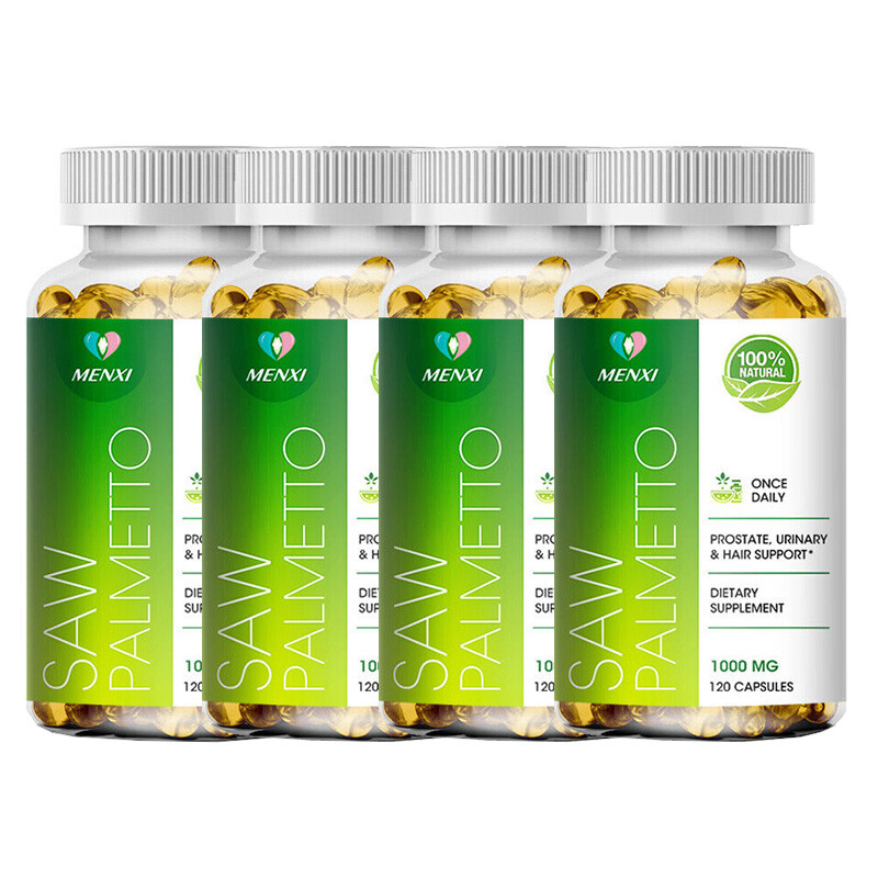 120/240/480 ﻿Saw Palmetto Capsules 1000mg – Prostate Health Support for Men US
