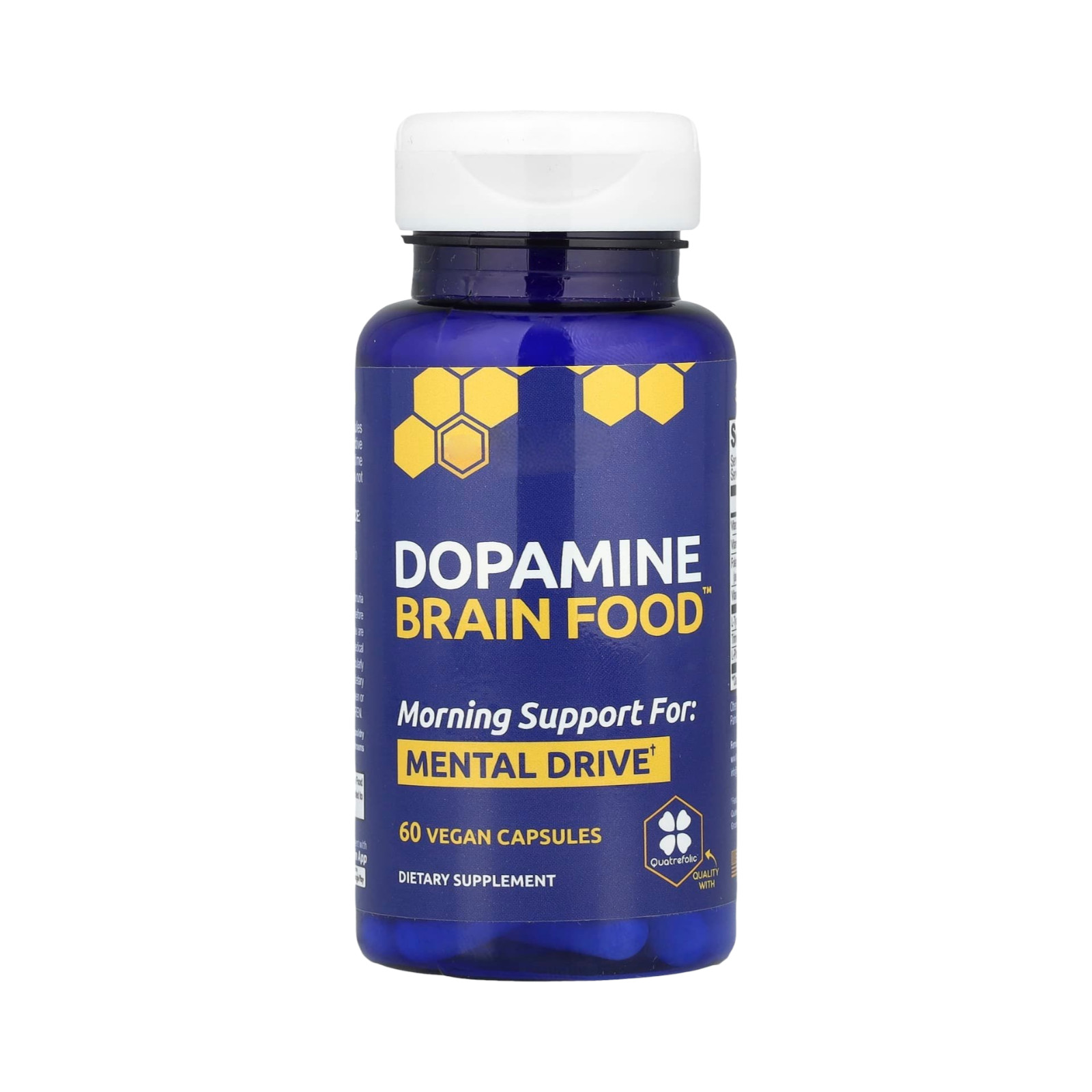 Dopamine Brain Food – – Daily Mental Drive Support Capsules 60 Caplets