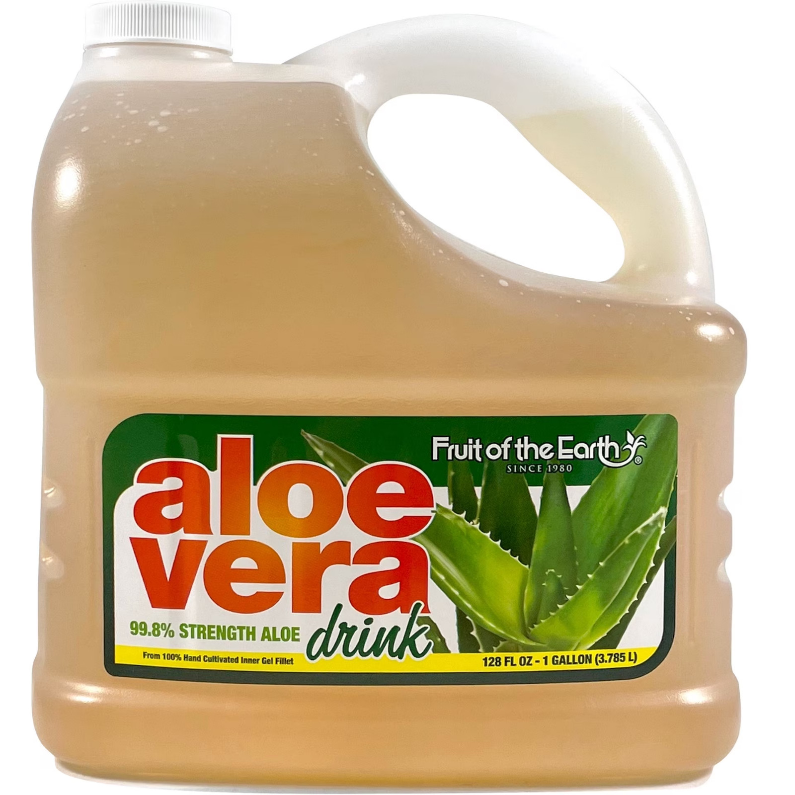 Fruit of the Earth Aloe Vera Drink 128 fl oz Hydrating Wellness Beverage 1Gal US