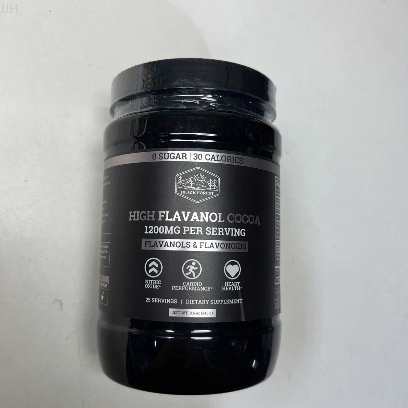1200mg Black High Forest Flavanol Cocoa Flavonoids Powder Supplements