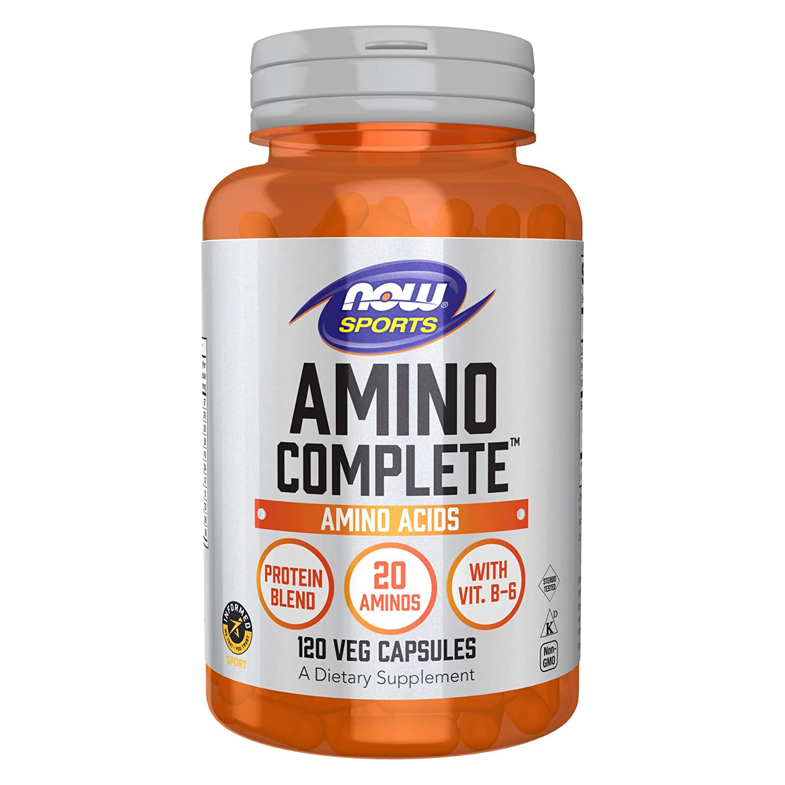 NOW FOODS Amino Complete – 120 Veg Capsules