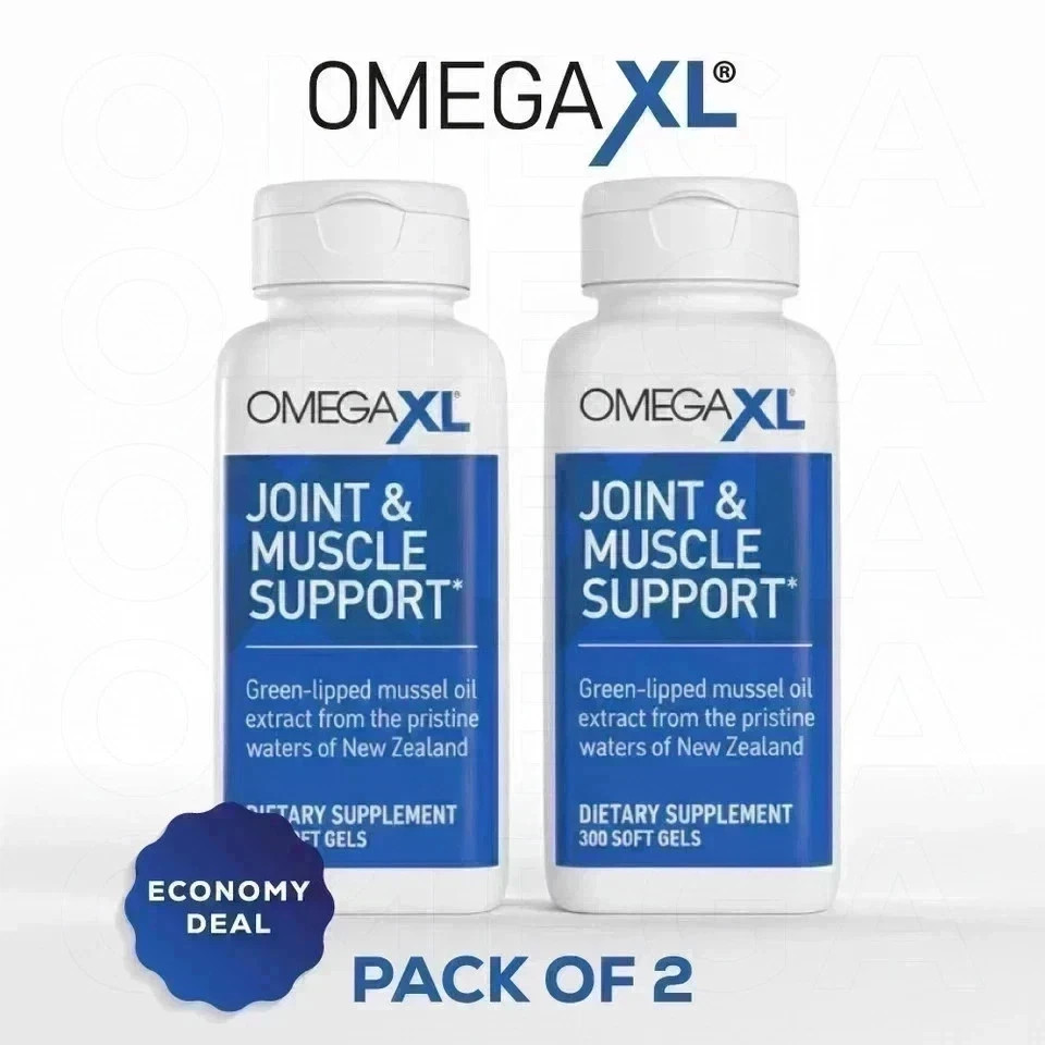 Omega XL 300 Capsules Omega 3 Natural Joint Pain Relief Supplement