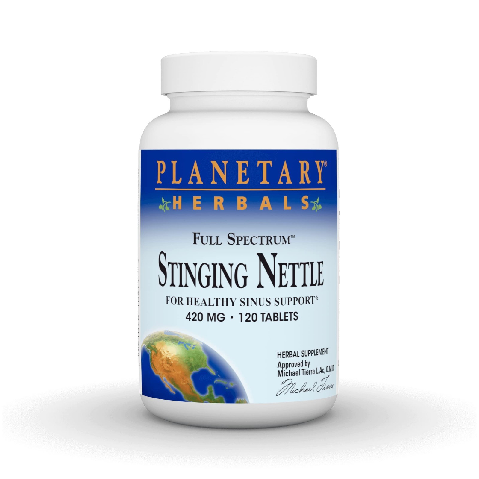 Stinging Nettle Extract 420mg – 120 Tablets for Healthy Sinus Support & Wellness