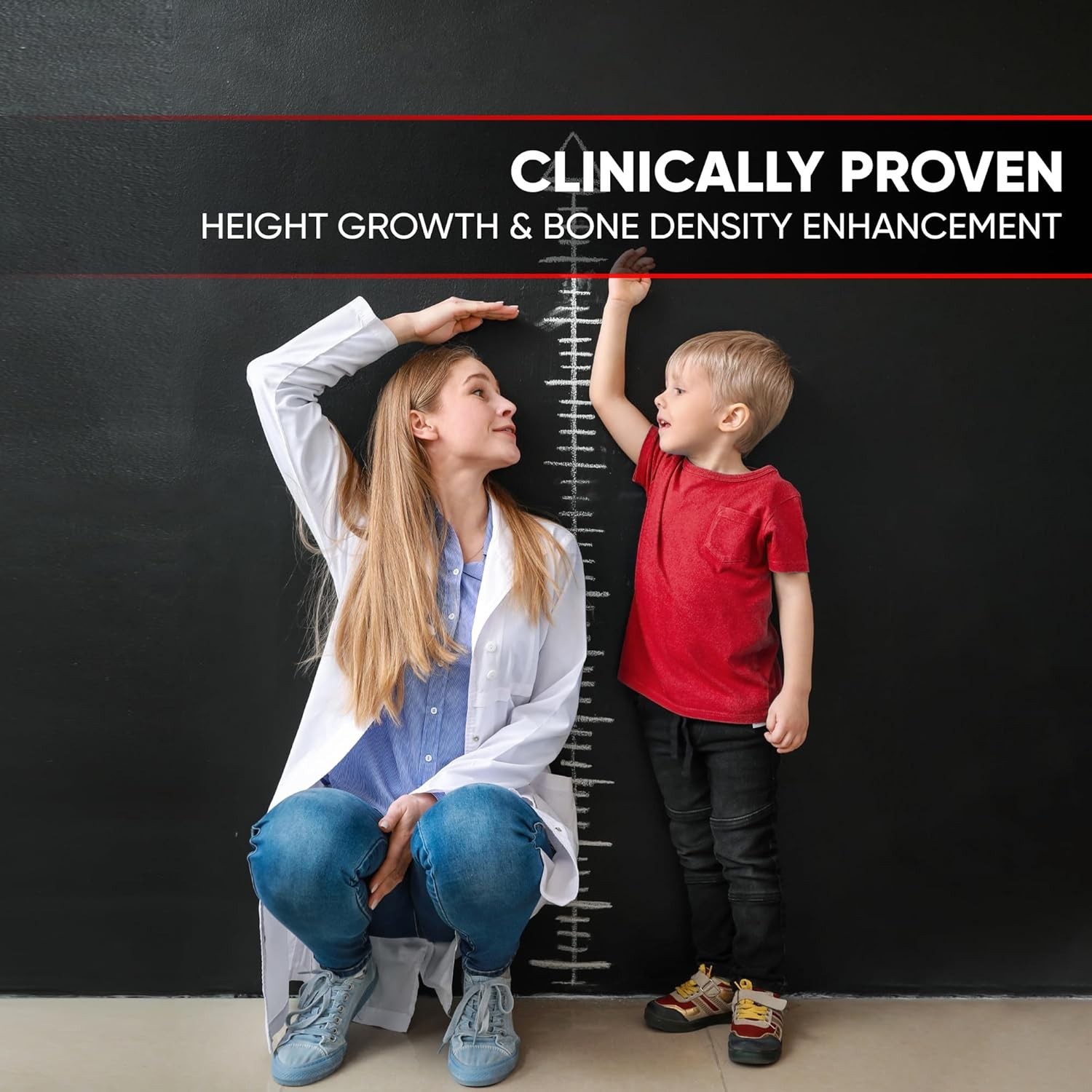 HEIGHT GROWTH GUMMIES VITAMINS, MULTIVITAMIN FOR KIDS, TEENS & ADULTS