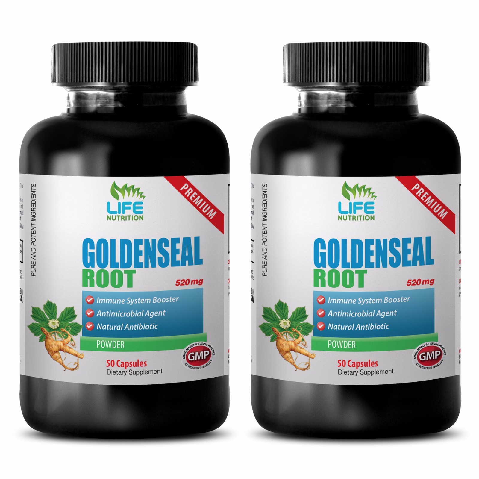 antioxidant boost – GOLDENSEAL ROOT 520MG 2B – goldenseal root powder organic