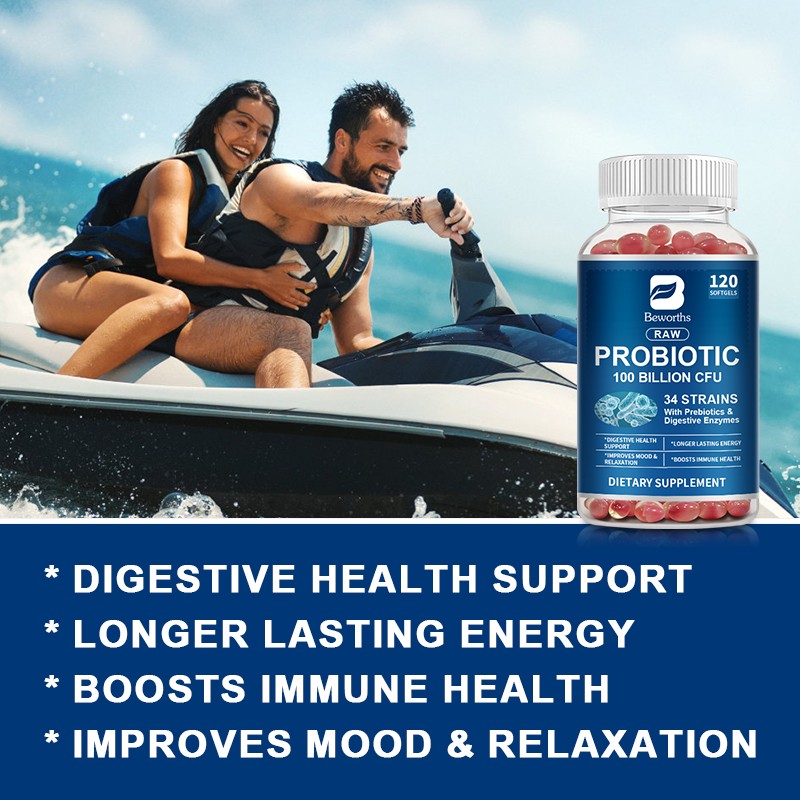 Daily Digestive Enzymes with Prebiotics Probiotics 120 capsules