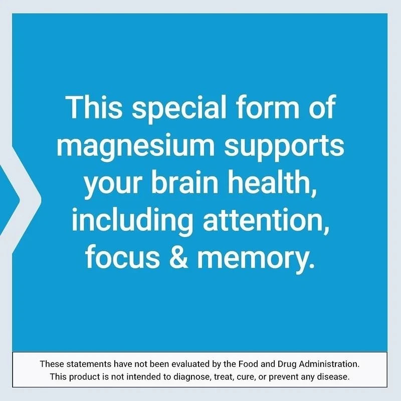 Neuro-Mag Magnesium L-Threonate from 2000 mg Magtein – Life Extension 90caps