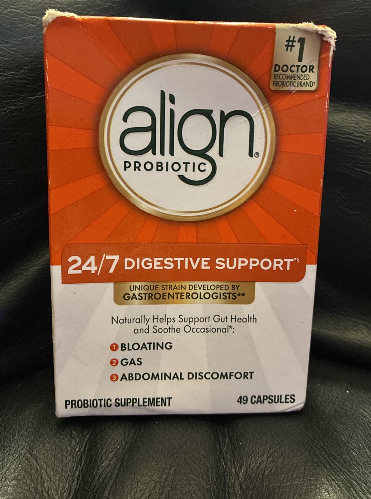 New Align Probiotic Supplement Capsule – 49 Count Exp: 12/2028