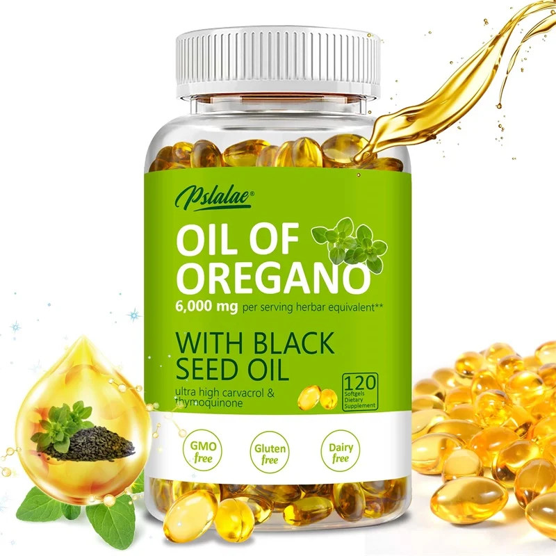 Oil of Oregano120pcs – Antioxidant, Intestinal Health, Strengthen Digestion