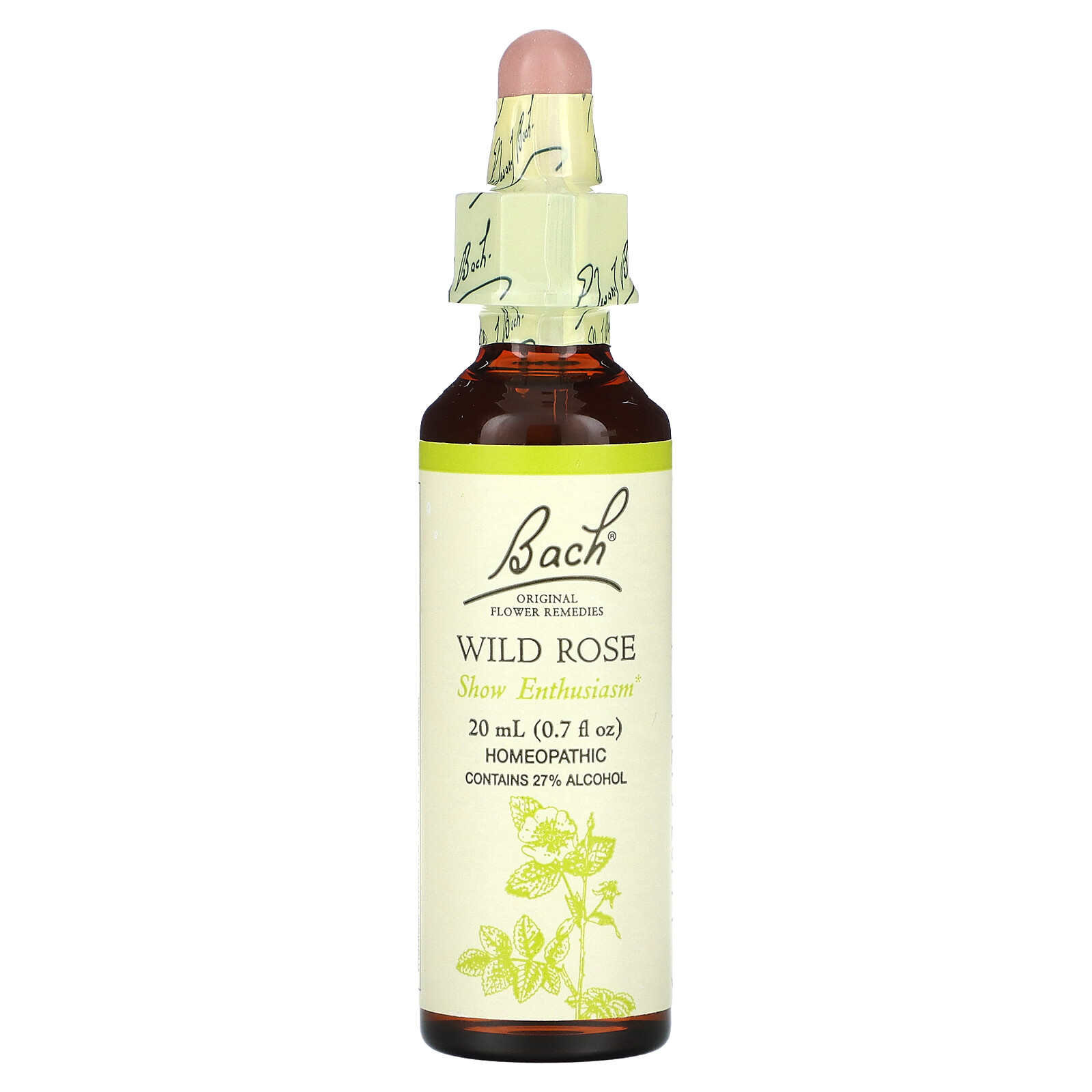 Original Flower Remedies, Wild Rose, 0.7 fl oz (20 ml)