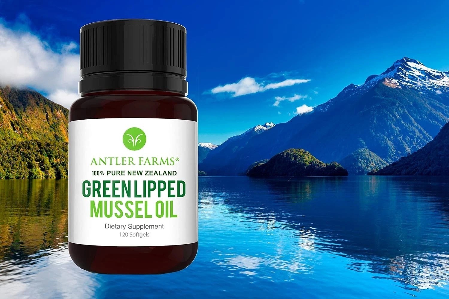 Eco-Friendly Green Lipped Mussel Oil Softgels – 12,500mg, 120 Count for Wellness