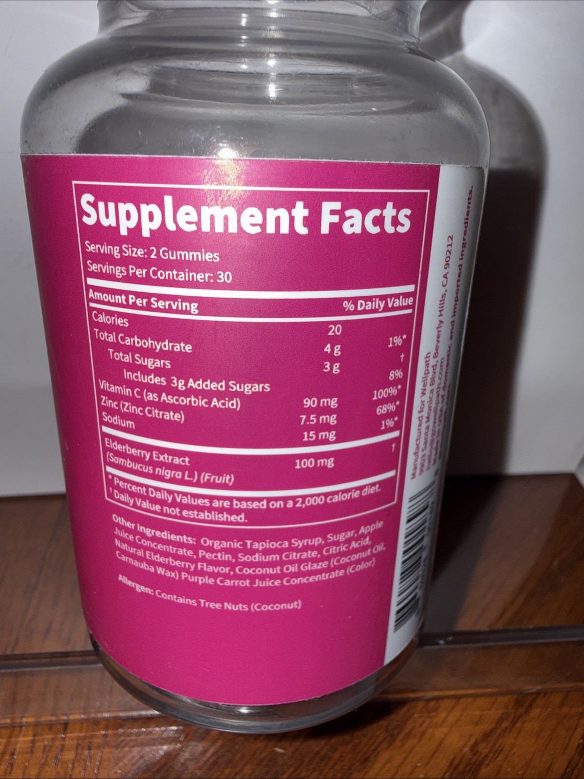 Boost Elderberry Gummies | Zinc & Vitamin C Immune Support | 60 Ct Exp7/26