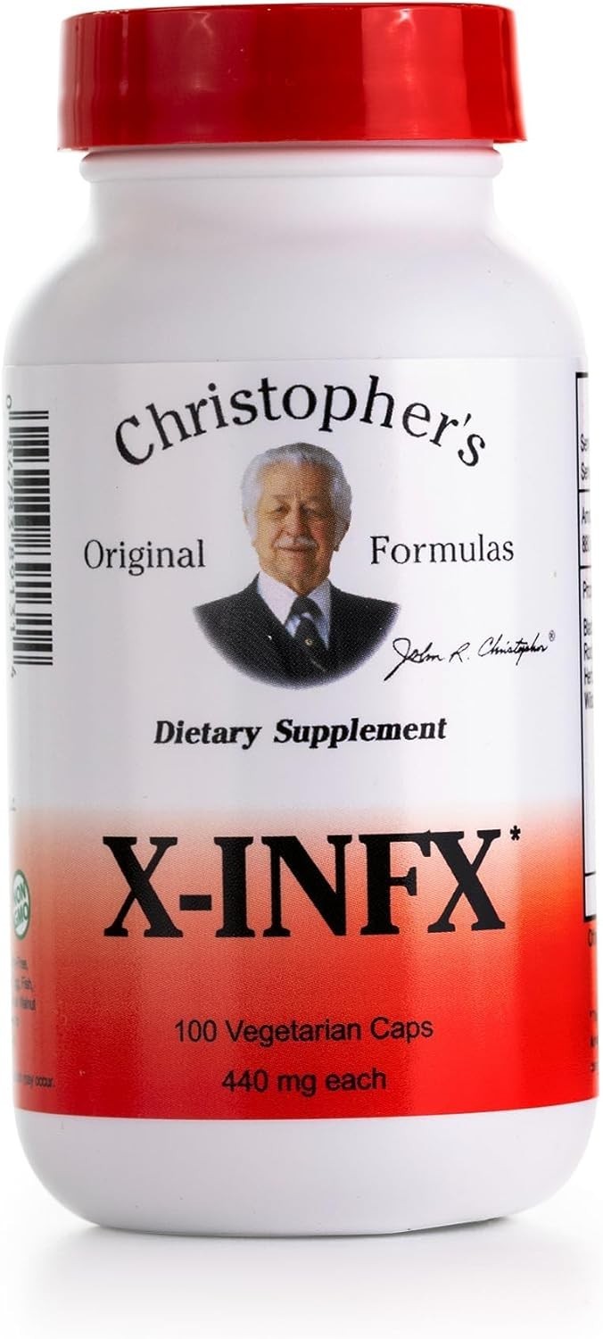 Christopher’s Original Formulas X-INFX Formula, Natural Immune Support, 100 Caps