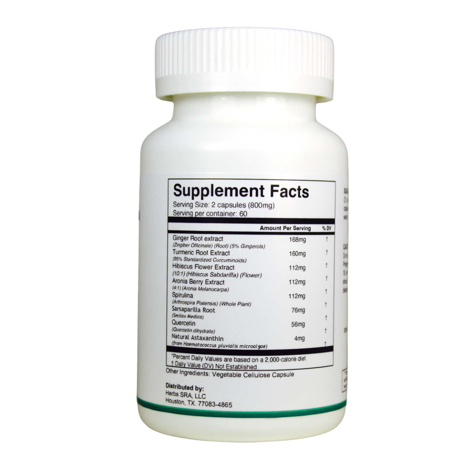 Promote Healthy Cells, Sarsaparilla, Hibiscus Flower, Aronia, 750 mg, 90 Capsule