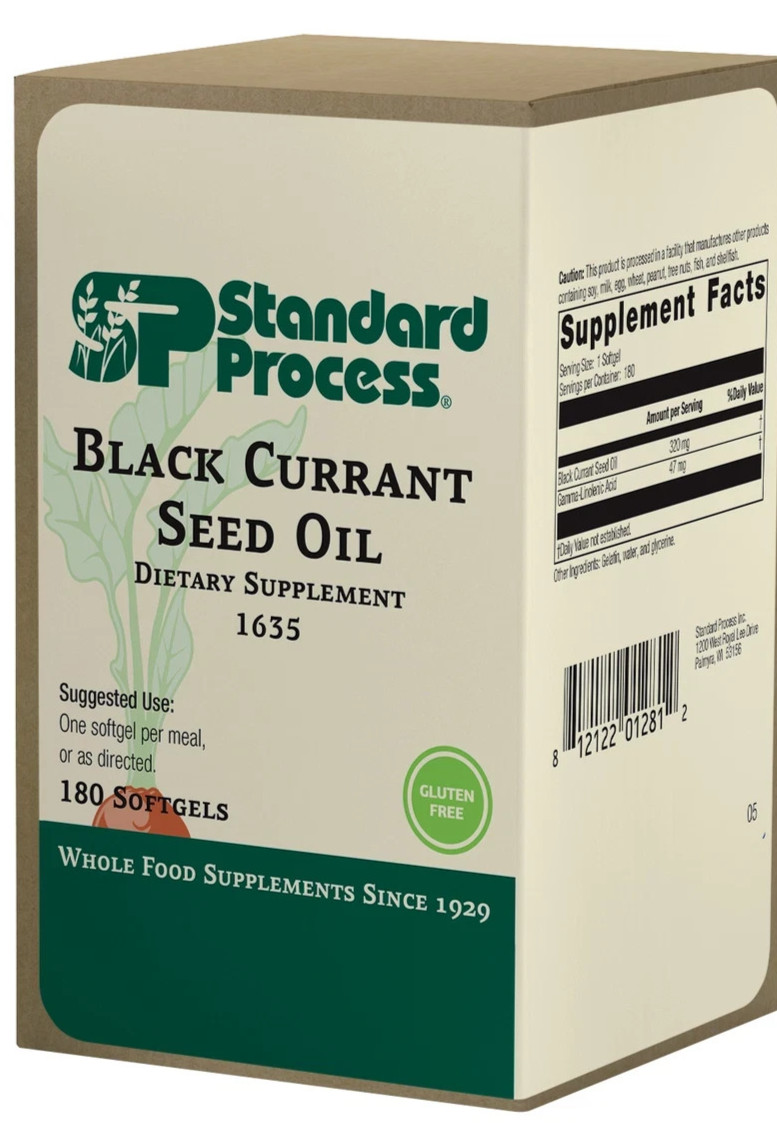 Standard Process – Black Currant Seed Oil – 180 Softgels