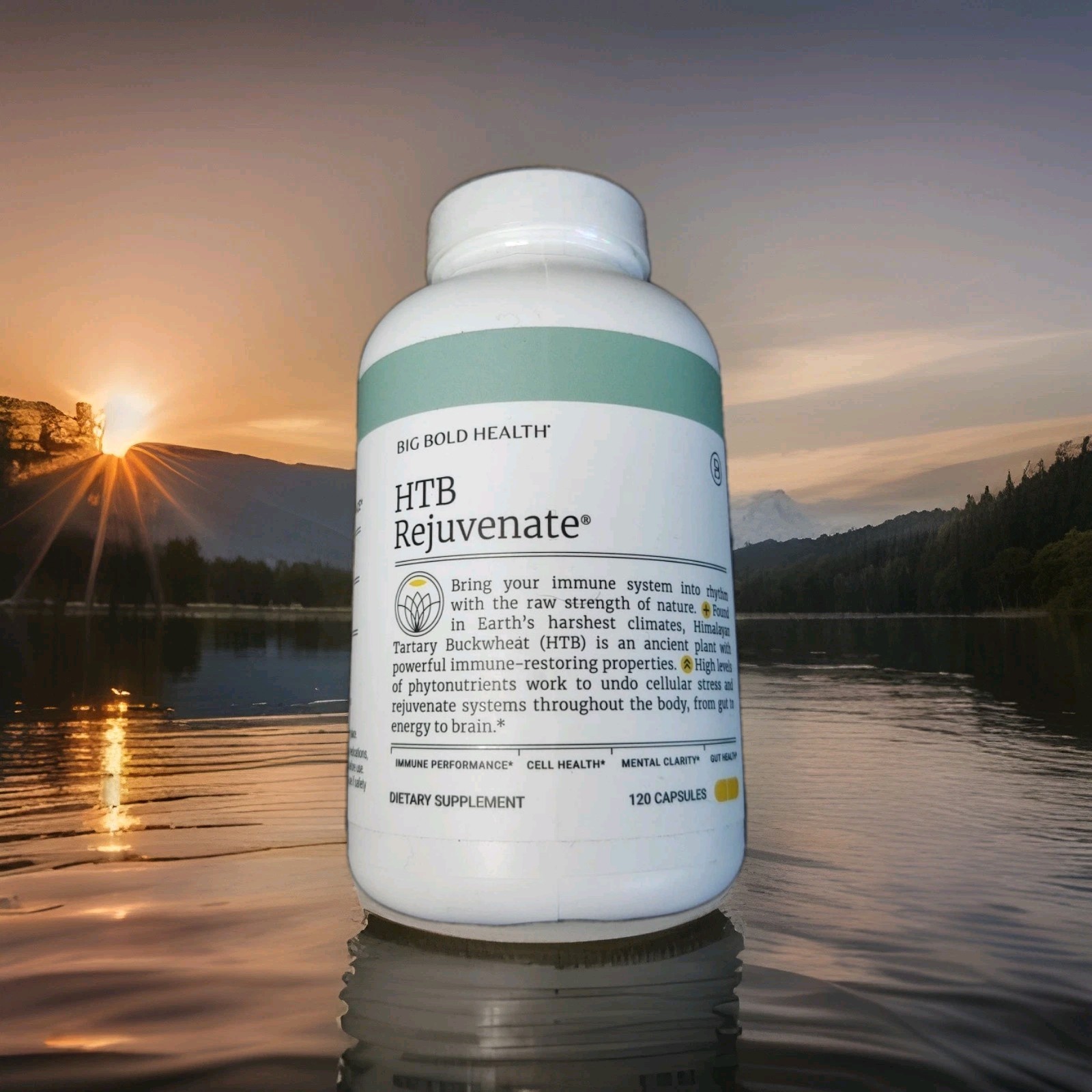 Big Bold Health HTB Rejuvenate Immune Health Support 120 CAPS Best Before12/2025