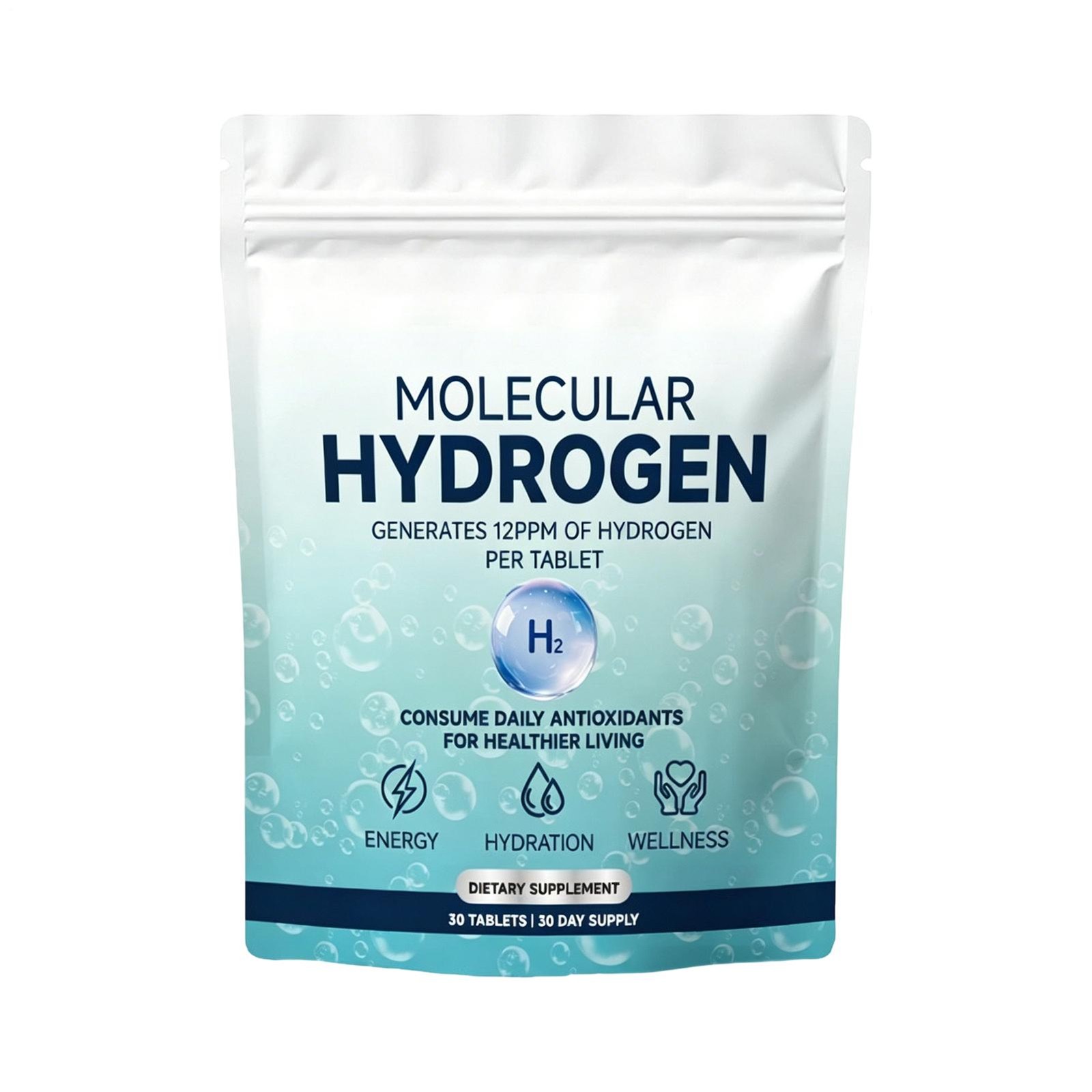 A Better You Molecular Hydrogen Water Tablets – 30Pcs/Pack Antioxidant-Rich