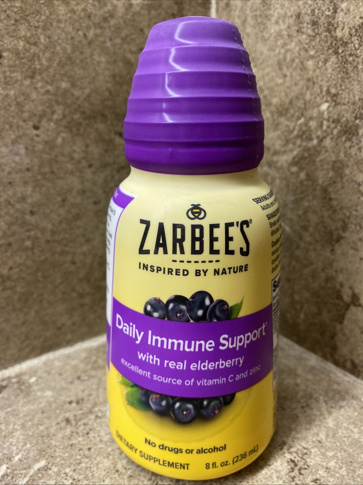 Zarbee’s Daily Immune Support with Elderberry 8oz – Immune System Boost