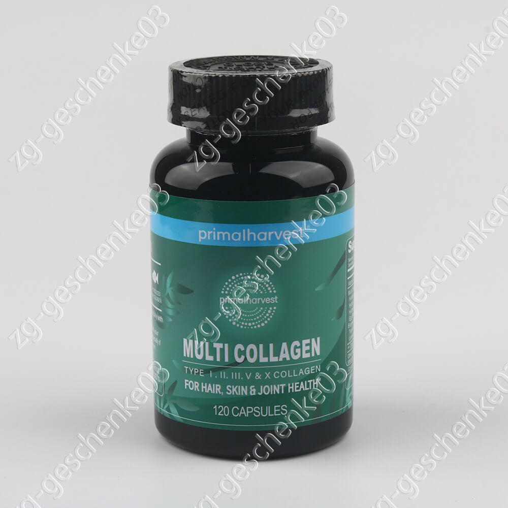 Primal Harvest Multi Collagen 120 Capsules (I, II, III, V, X) Supplement…