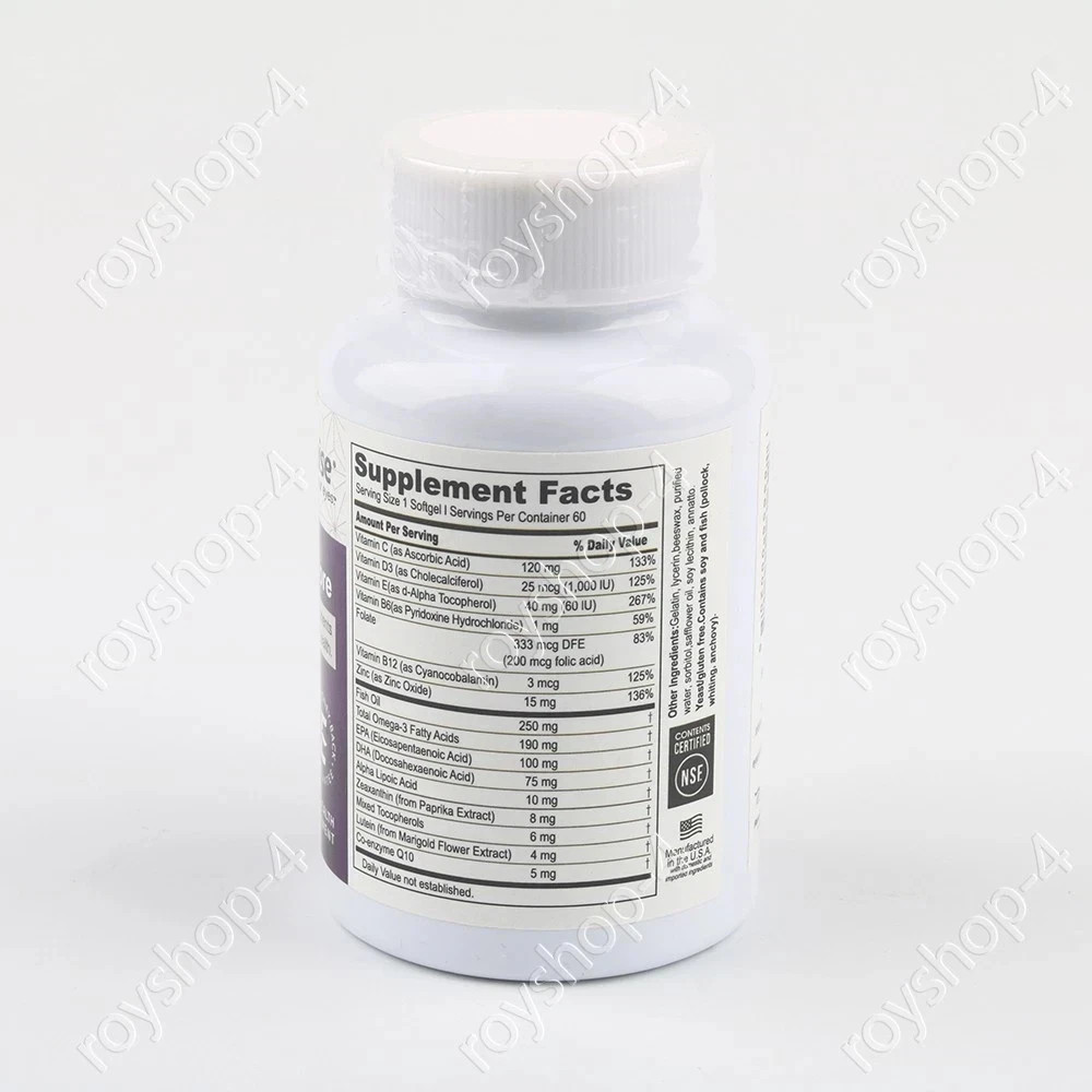 EyePromise Restore Supplement-Complete Macular Health Formula-60 Softgels