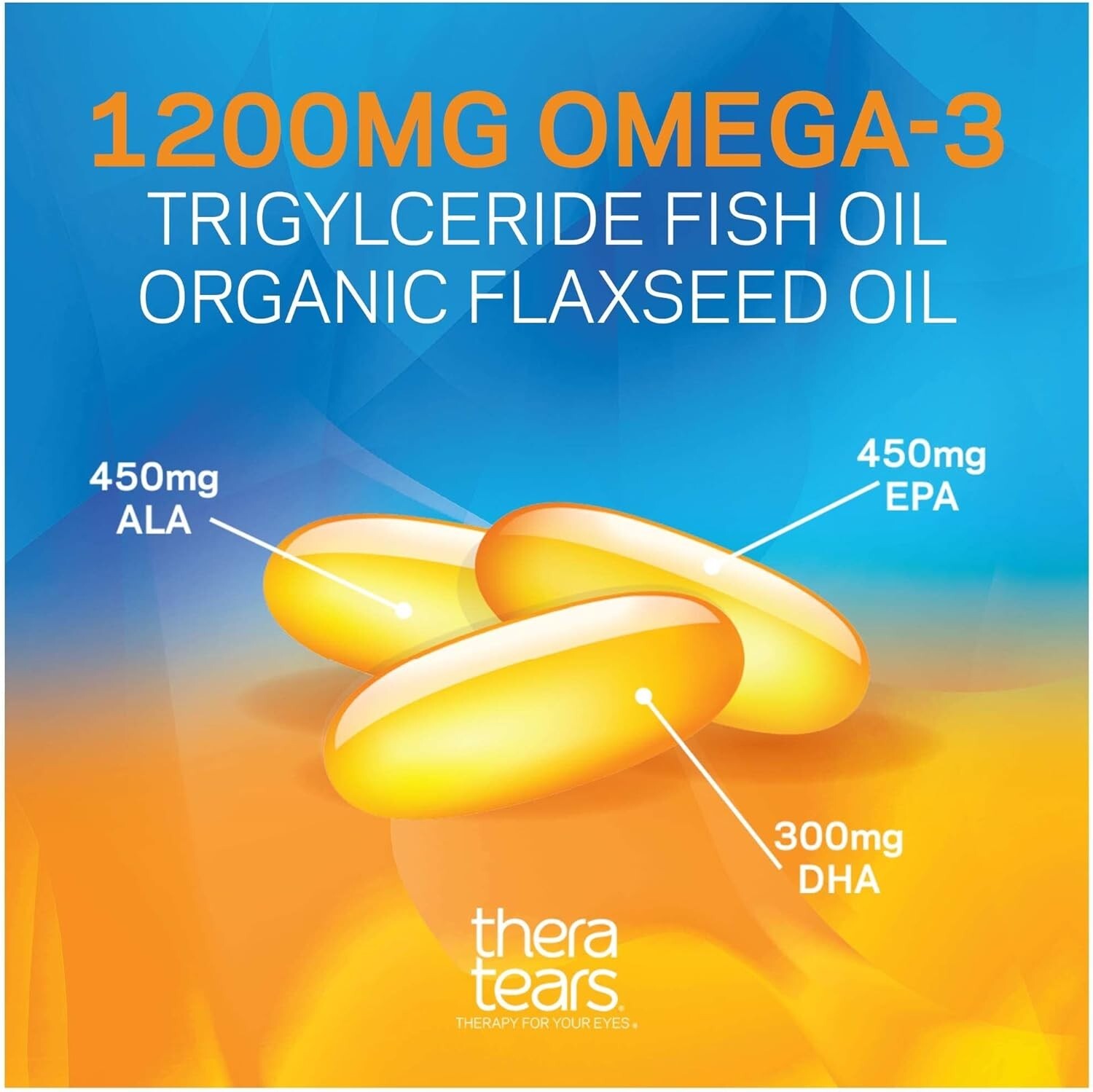 TheraTears Omega 3 Supplement 1200mg 90 Count