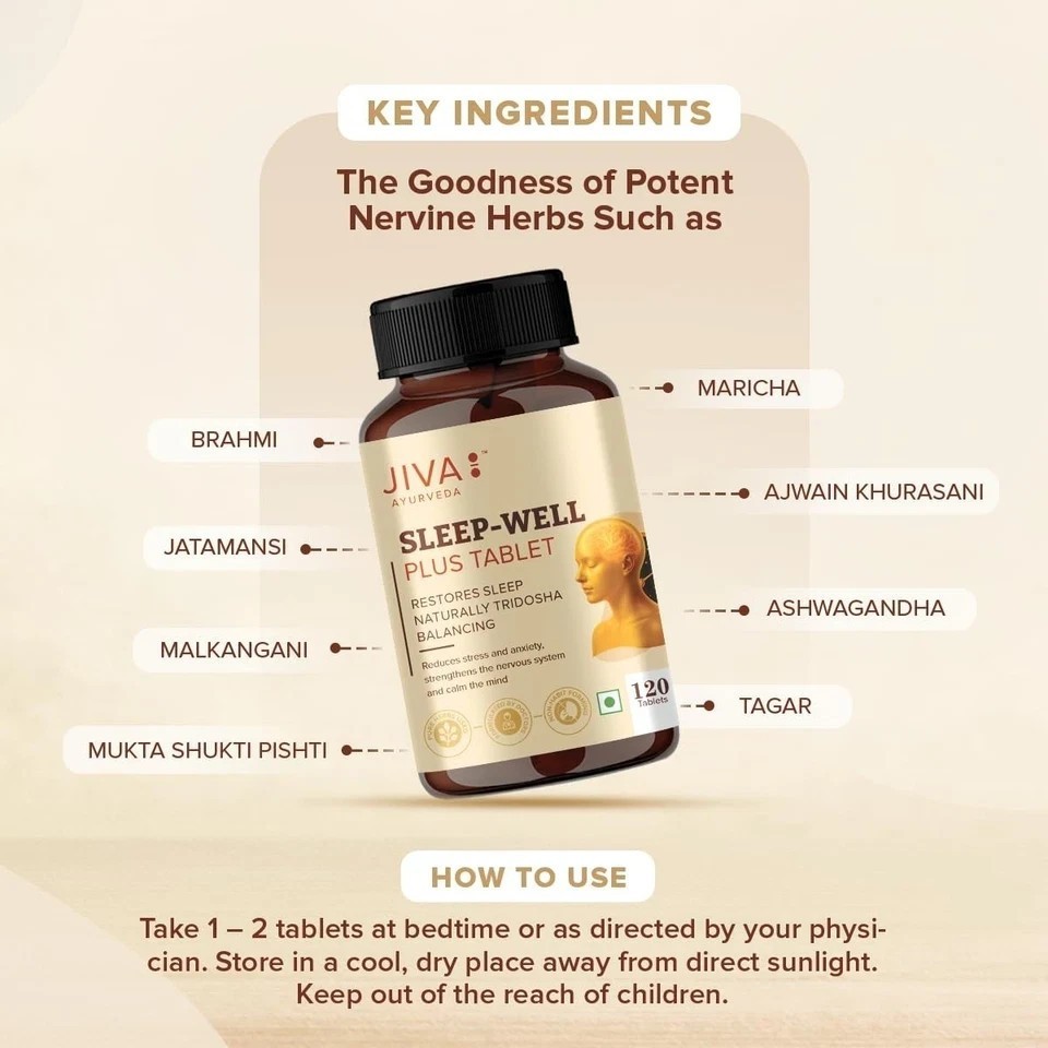 Sleep Well Plus Tablets | Non-Habit Forming | Supports Sleep, Relaxation Y076