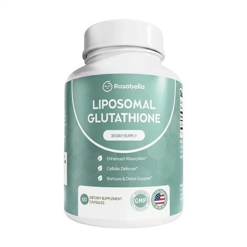 Rosabella Liposomal Glutathione 500mg – High Absorption Glutathione Supplement,