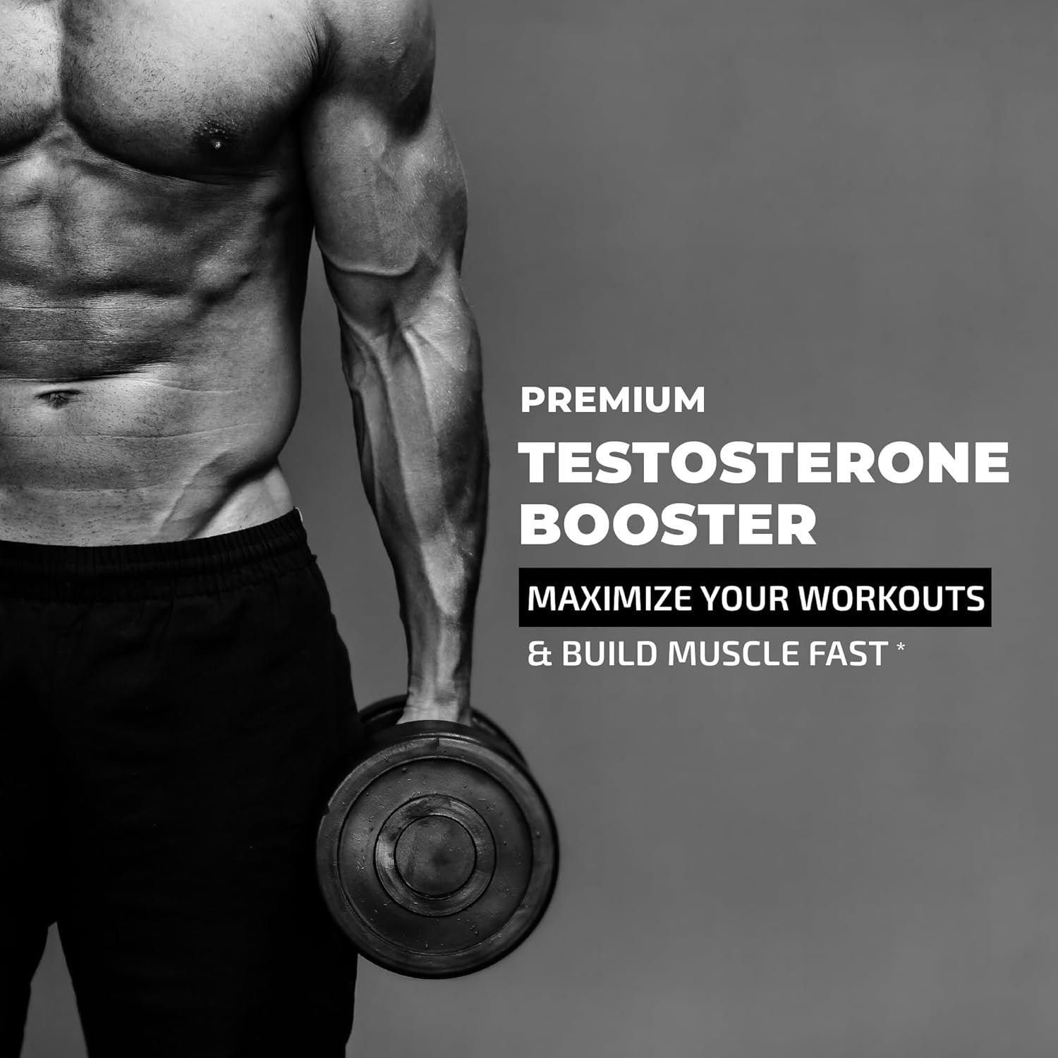 Testosterone Supplement for Men for Muscle Growth, Stamina & Performance | Testo