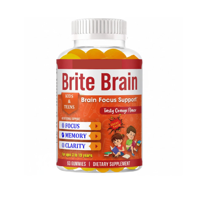 Kids Brain Booster Omega 369 DHA Memory Focus & Attention for kids Brain 60G