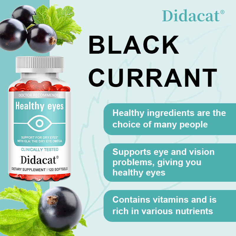 Black Currant Seed Oil | 1570 mg | 30/60/120 Softgels | Non-GMO |