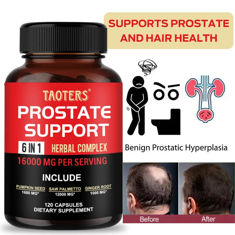Prostate Support 6-in-1 Herbal Complex, 16,000 Mg Per Serving