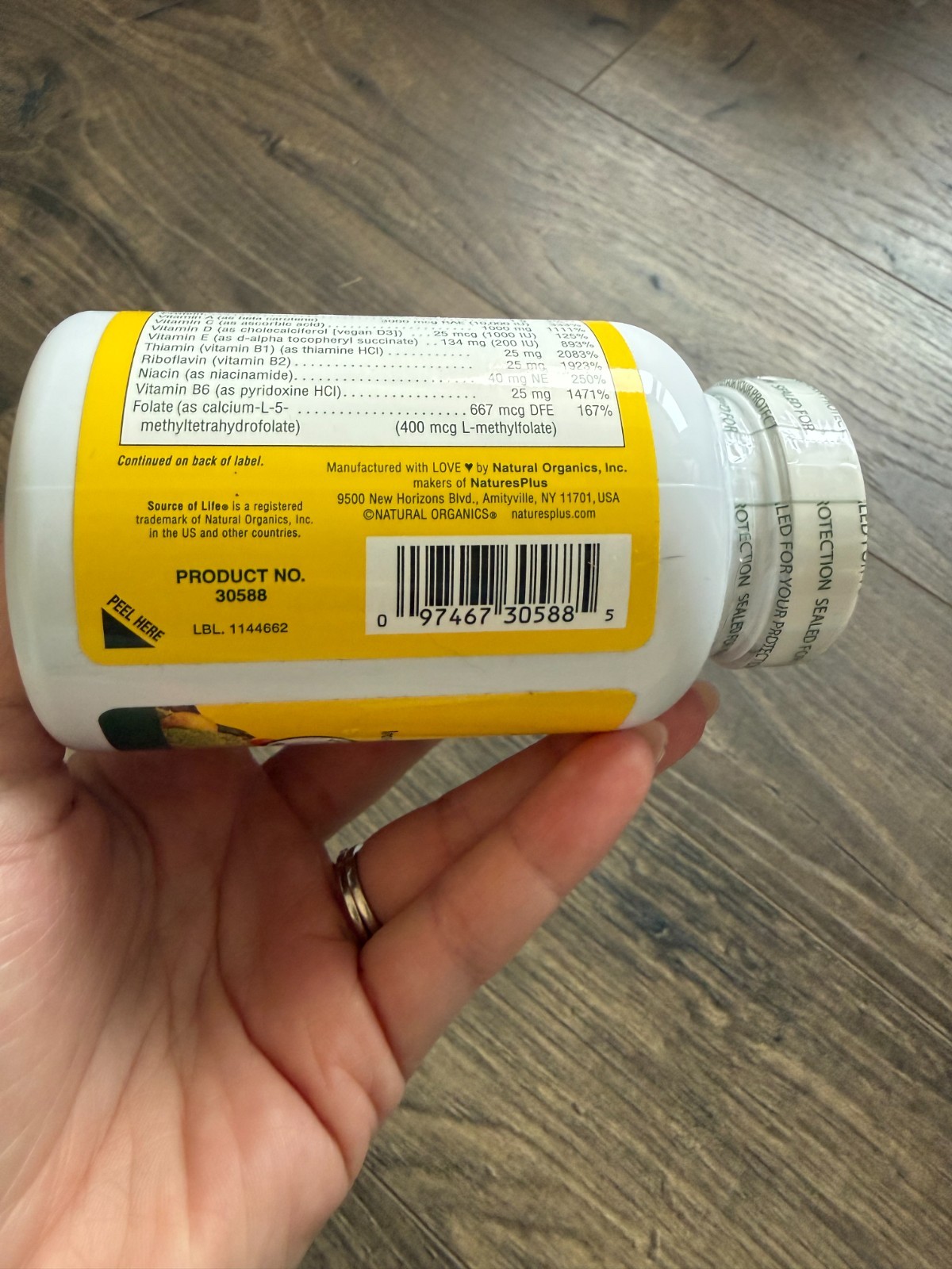 Natures Plus Source of Life Mini tabs- 180 tabs – Multivitamin & Mineral