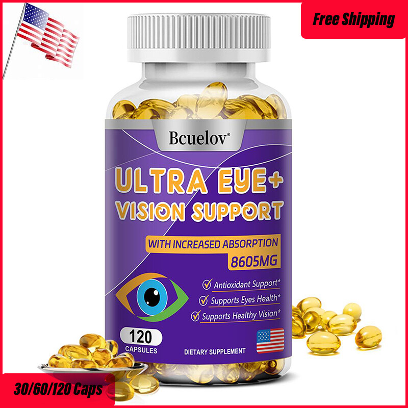 Eye Health Supplement, Lutein and Zeaxanthin, Vision Health, Eye Strain Support