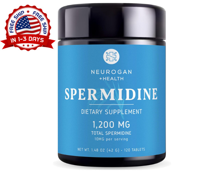 Spermidine Supplement for Cellular Support, Anti-Aging, and Energy, seed extract