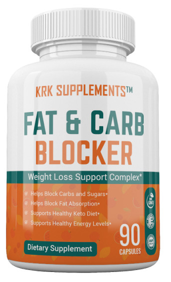 1 Bottle Fat and Carb Blocker Appetite Suppressant Burn Low Keto Weight Loss