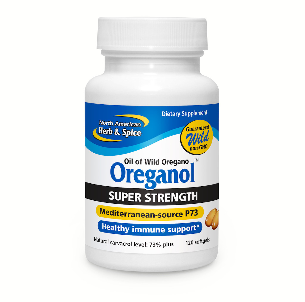 Oreganol P73 Super Strength North American Herb & Spice Softgels 120 Count