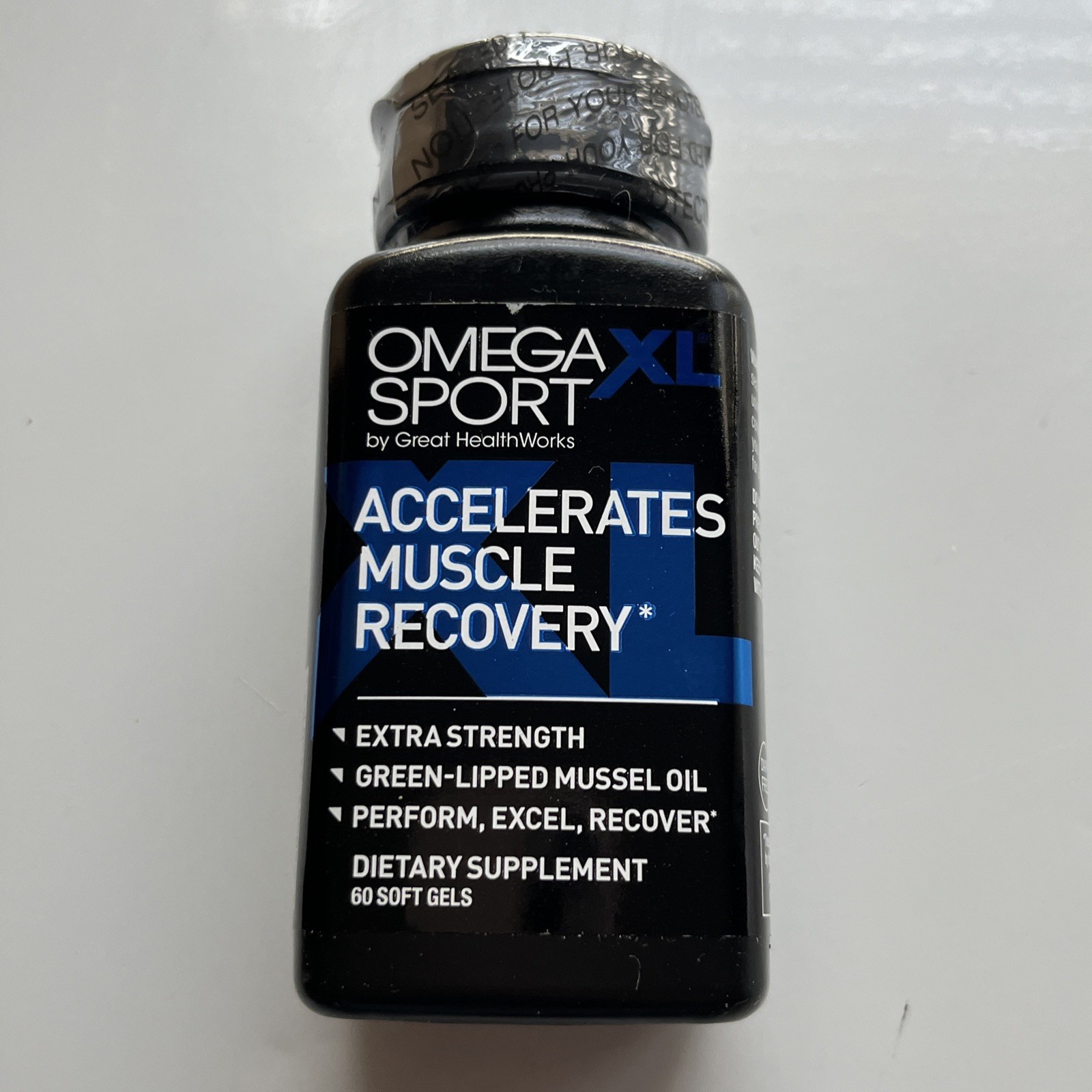 OmegaXL Sport Extra Strength Muscle Recovery Supplement and Respiratory Support