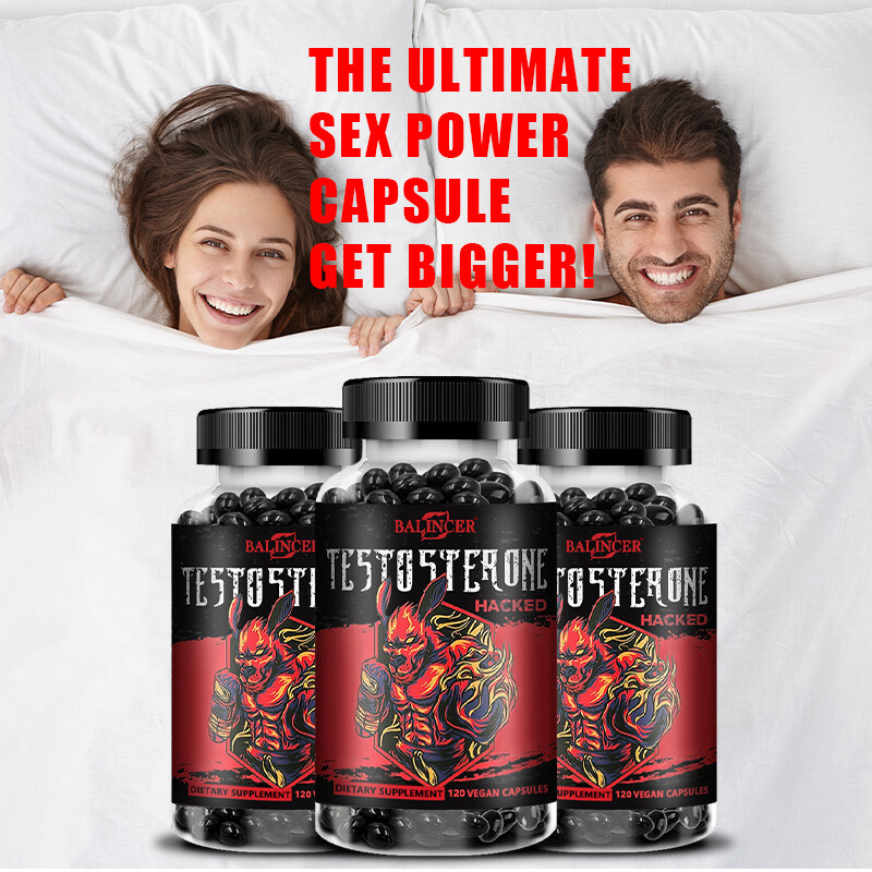 Natural Testosterone Booster – Increase Energy, Improve Muscle Growth 120Capsule