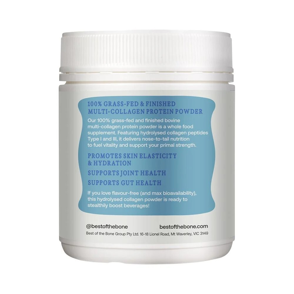 New Best of the Bone Healing Multi-Collagen Protein Powder Flavour Free 210g