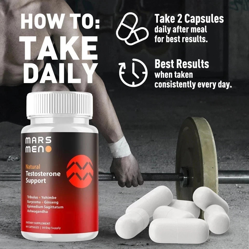 Men Mars Capsules – MarsMen for Men Health Capsules – 60 Capsules