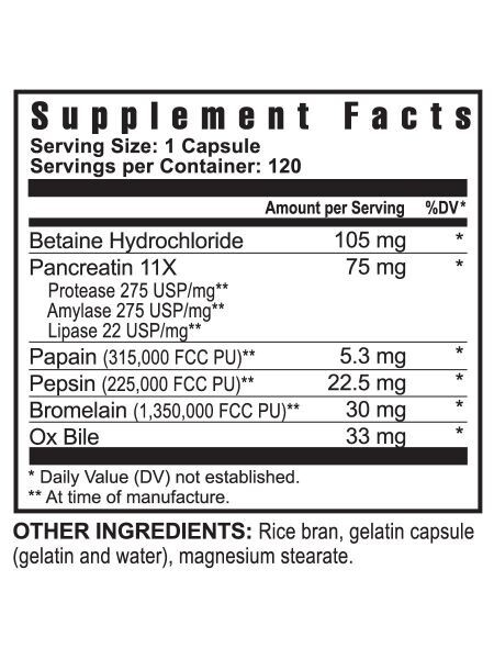 Youngevity Ultimate Enzymes / Digestive Support / 4 PACK – 120 capsules each