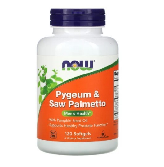 NOW Foods Pygeum & Saw Palmetto