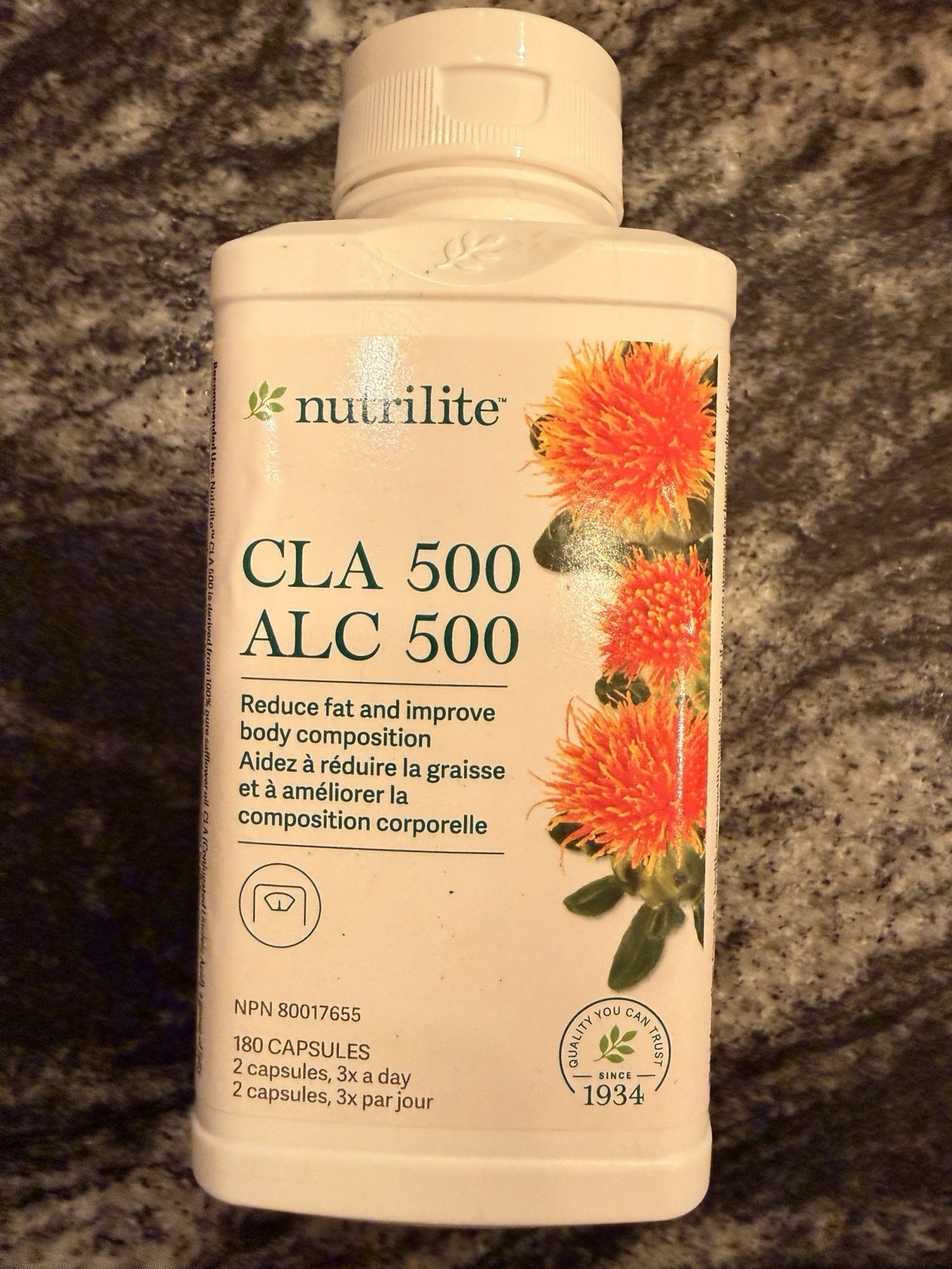 Amway NUTRILITE CLA 500 (180 Capsules)