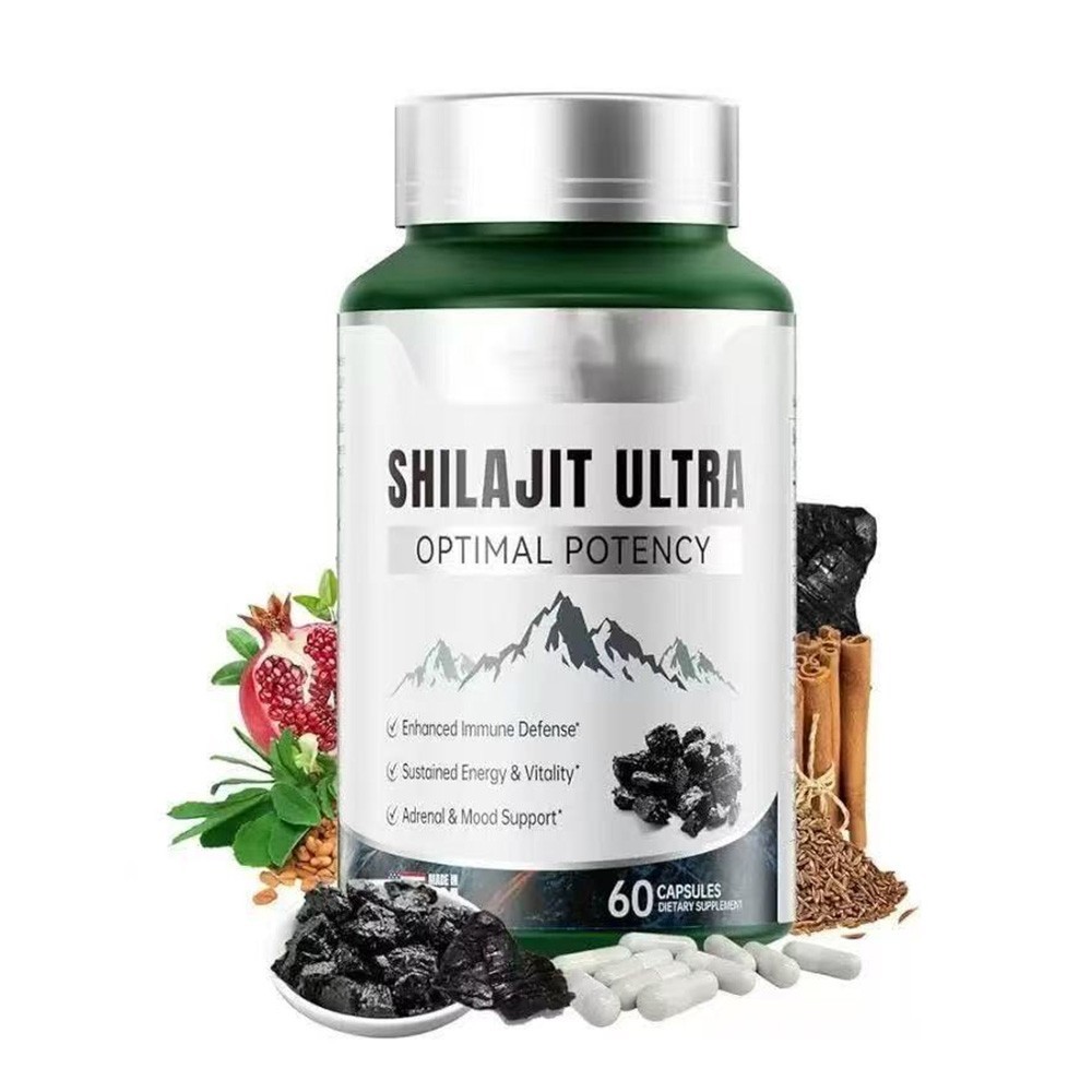 1-3PCS Latest Optimal Potency Shilajit Ultra 60Capsules with Essential Mine