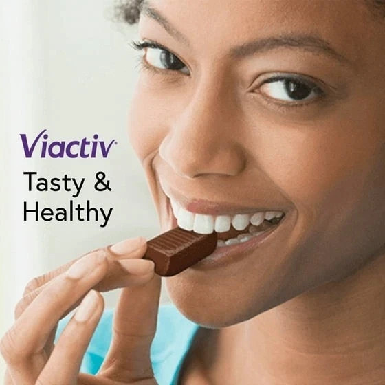 Viactiv Calcium Supplement Soft Chews, Milk Chocolate (100CT) Vitamin D & K, NEW