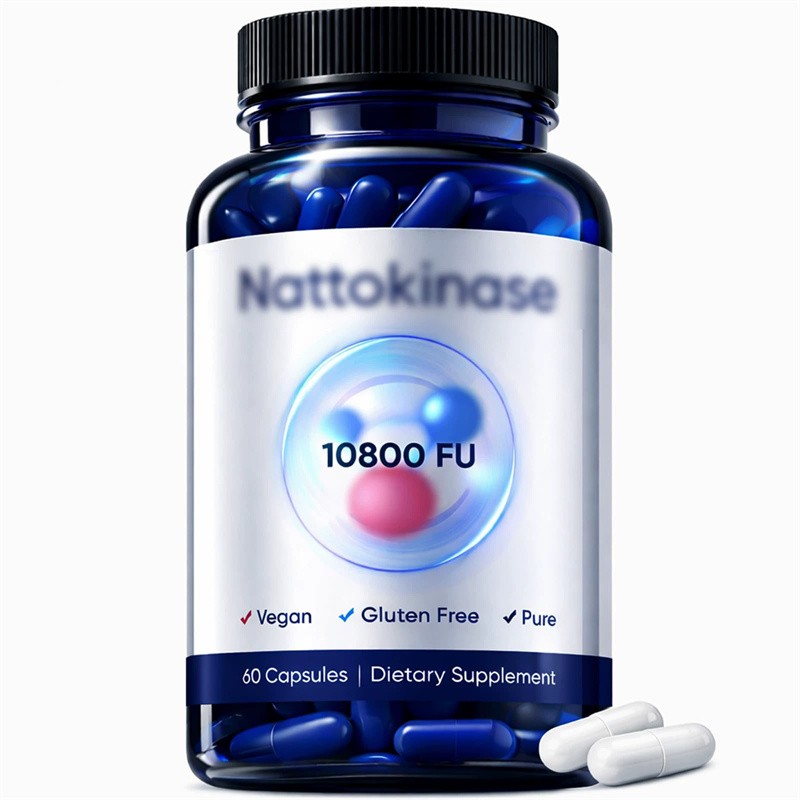 Nattokinase Supplement – 10800 FU 60 Capsules Per Serving Heart stream