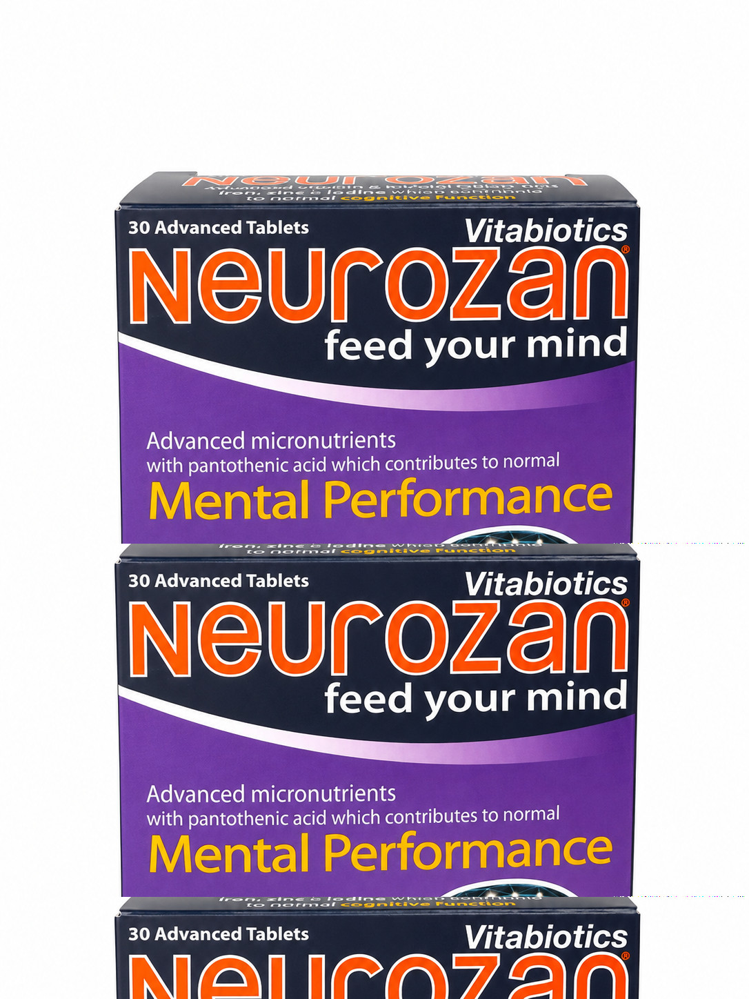 Vitabiotics Neurozan 30 Advanced Tablets