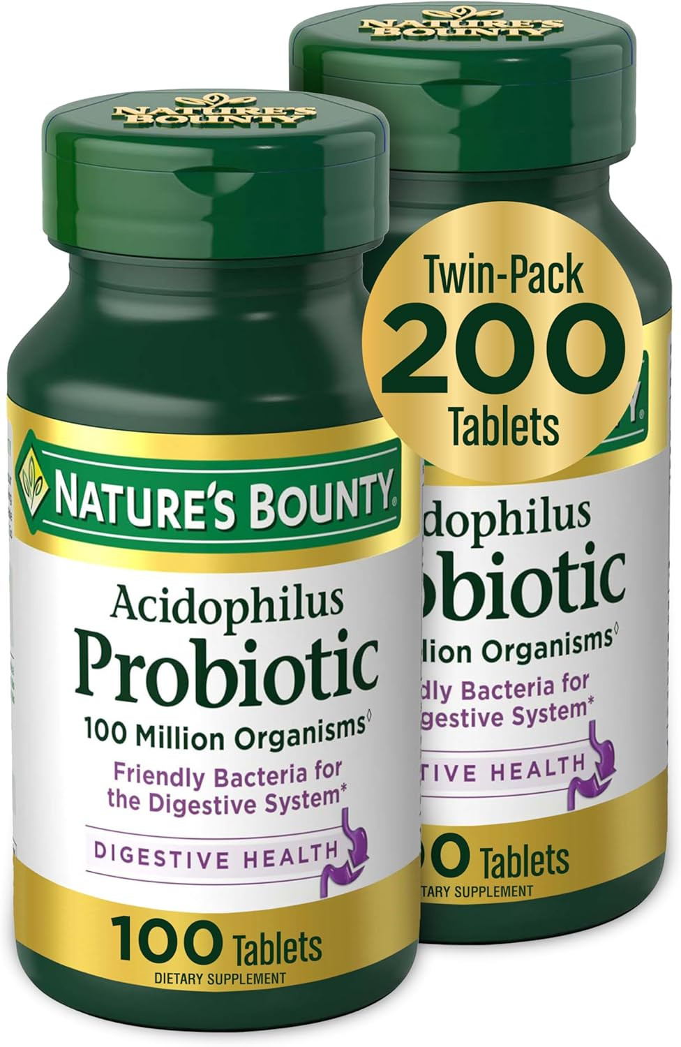 Lactobacillus Acidophilus Probiotic Supplement – Daily Probiotic for Women/Men D