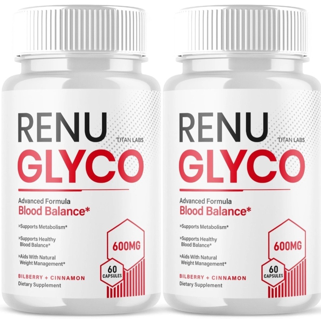 (2 Pack) Renu Glyco Advanced Blood Health Support Supplement RenuGlyco 120 Caps